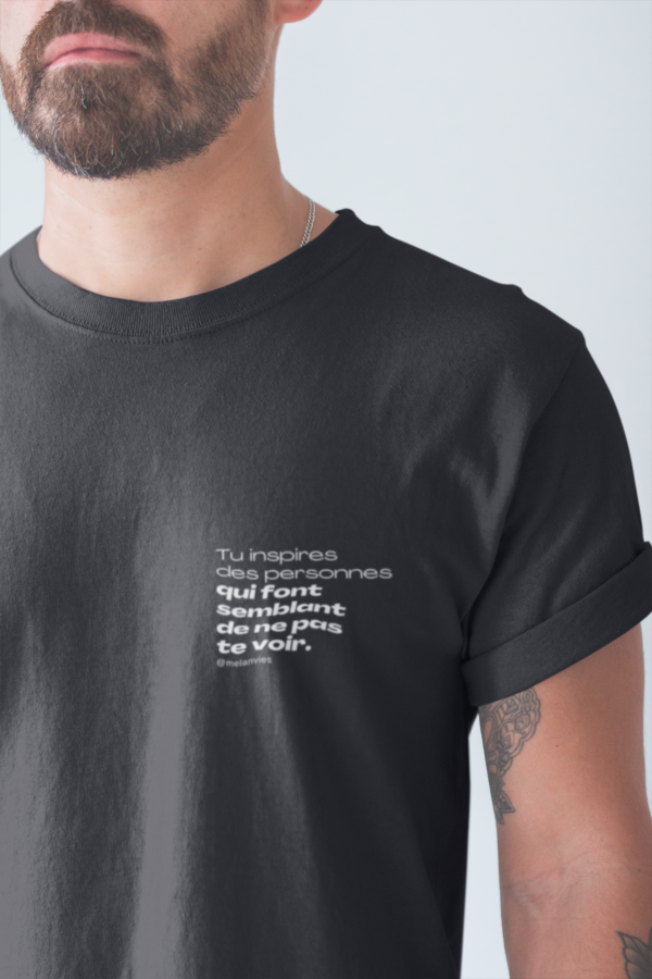 T-shirt Premium "Tu inspires des gens " - Image 2